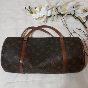 Louis Vuitton monogram papillon handbag vintage